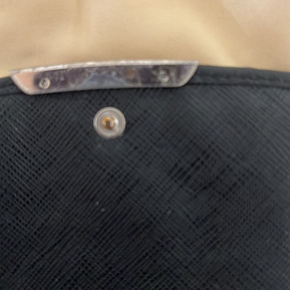 GREAT CONDITION COACH MADISON OP ART SIGNATURE SLIM BLACK WITH HARDWARE - Picture 6 of 10